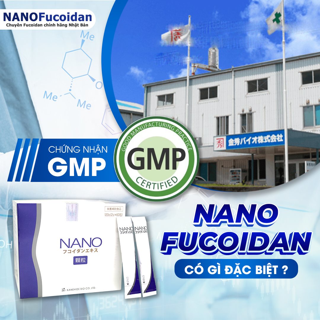 Combo Viên Uống Kanehide Bio Fucoidan Okinawa Hộp 180v Và Nano 30 Gói  Hỗ Trợ Ức Chế Tăng Trưởng Tế Bào Ung Thư, Tăng Cường Hệ Miễn Dịch, Đề Kháng Cho Cơ Thể.