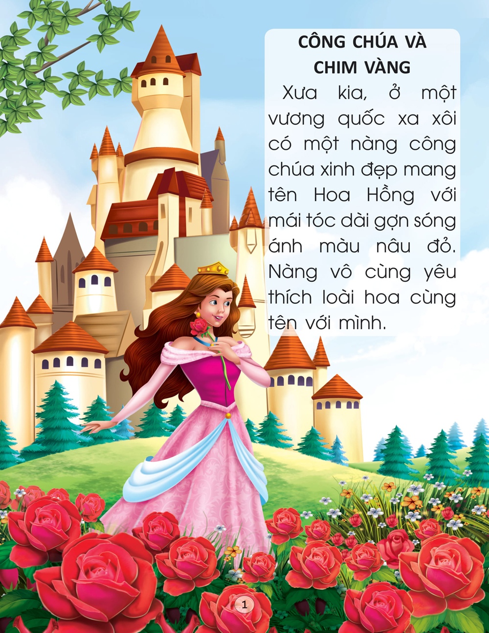 Những Câu Chuyện Nổi Tiếng Thế Giới - Công Chúa Và Chim Vàng