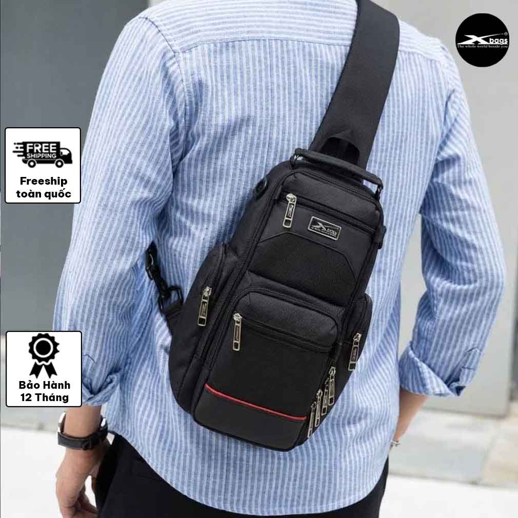 Túi Đeo Chéo Nam Xbags XB9103 Apex, Nhiều Ngăn Tiện Lợi, Thời Trang Cao Cấp, Sử Dụng Hàng Ngày!