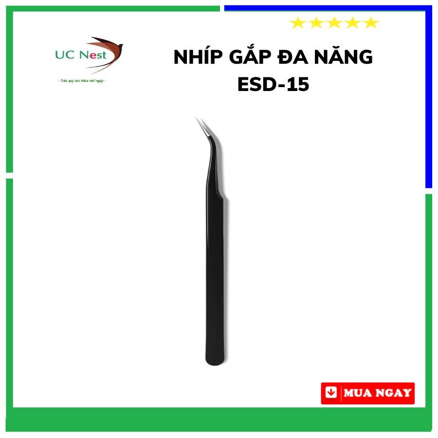 Nhíp gắp sticker gắp linh kiện điện tử cao cấp ESD 15