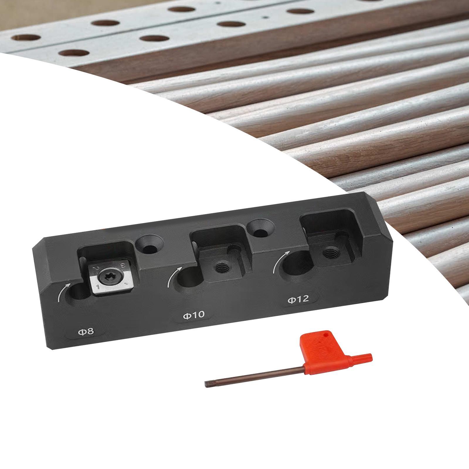 Rod Dowel Maker Jig Drill Guide DIY Tools Wooden Dowel Cutter Auxiliary Tool