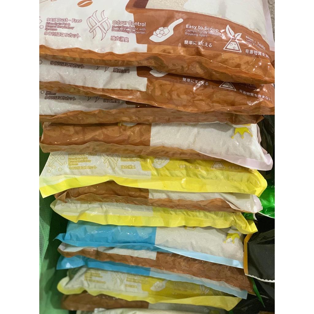 Cát Vệ Sinh Mèo Aatas 10L Hạt To Vón Cục Tốt