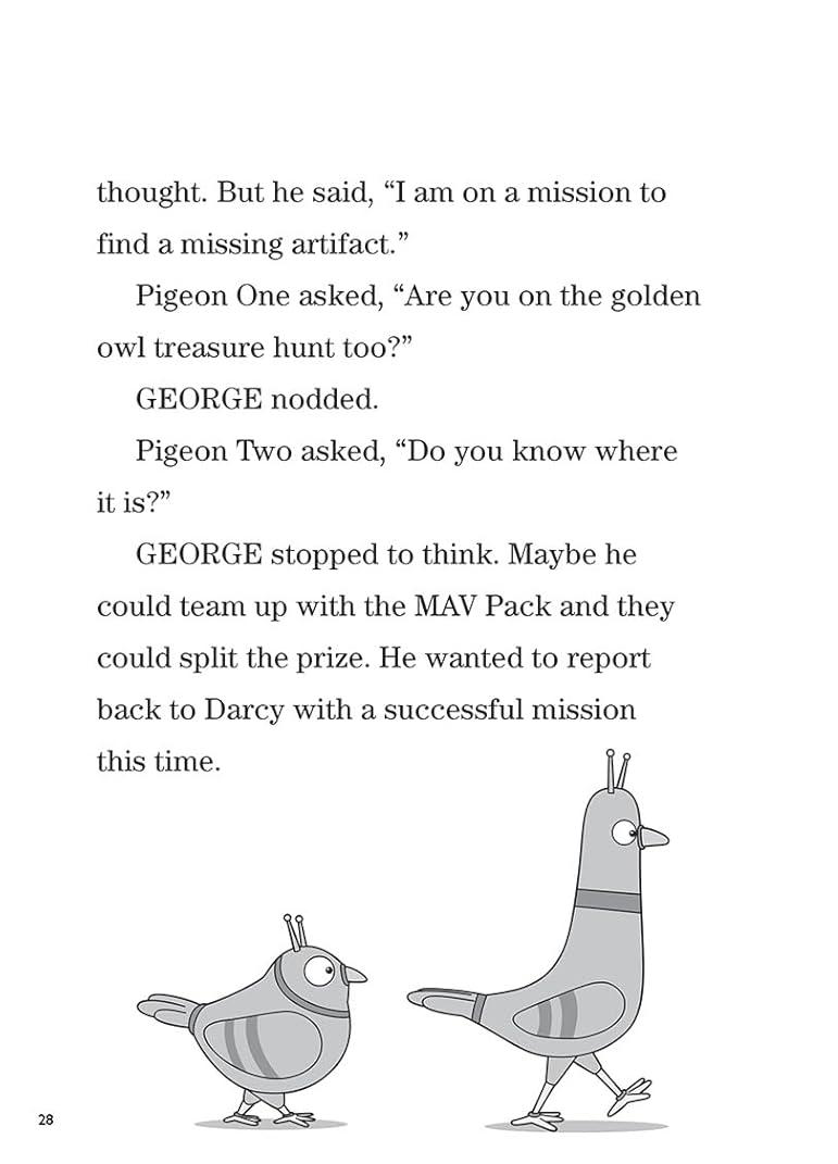 Sách ngoại văn: Chapter Book George The Flybot And The Golden Owl Of France