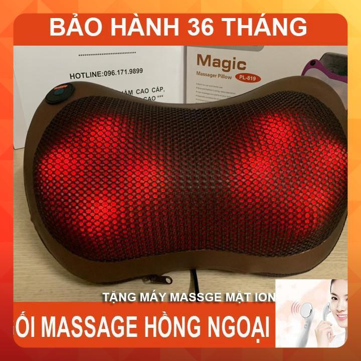 Gối Massage Hồng Ngoại Đa năng loại xịn TIỆN LỢI