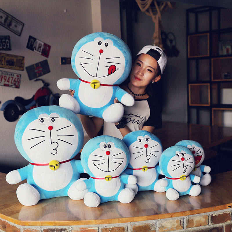 Gấu Bông Doremon Dễ Thương Nhiều Biểu Cảm Hàng Cao Cấp Chất Lượng Cao