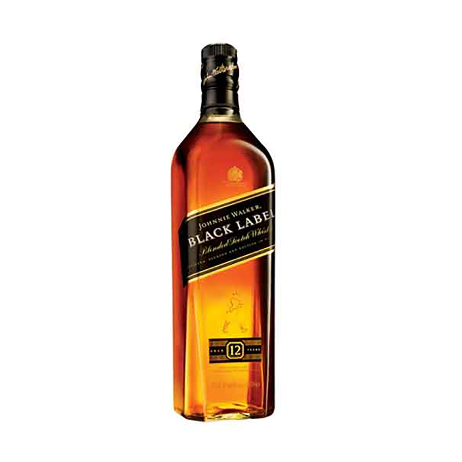 Rượu Combo Johnnie Walker Black Label 75cl In Style 750ml