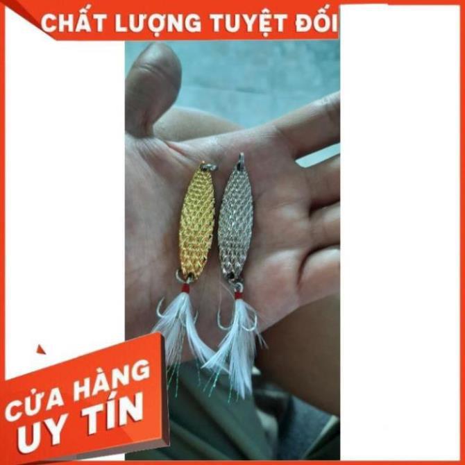 MỒI THÌA SẮT CAO CẤP CÓ LÔNG CHUYÊN CÂU SUỐI LƯỚT CỰC HIỆU QUẢ GIÁ RẺ