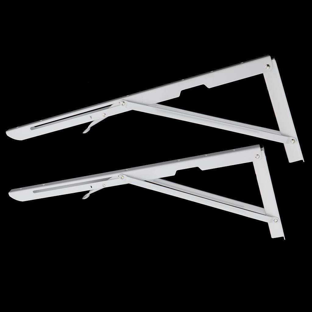 Folding Movable Triangle Shelf Bracket K Type Spring Steel Bracket