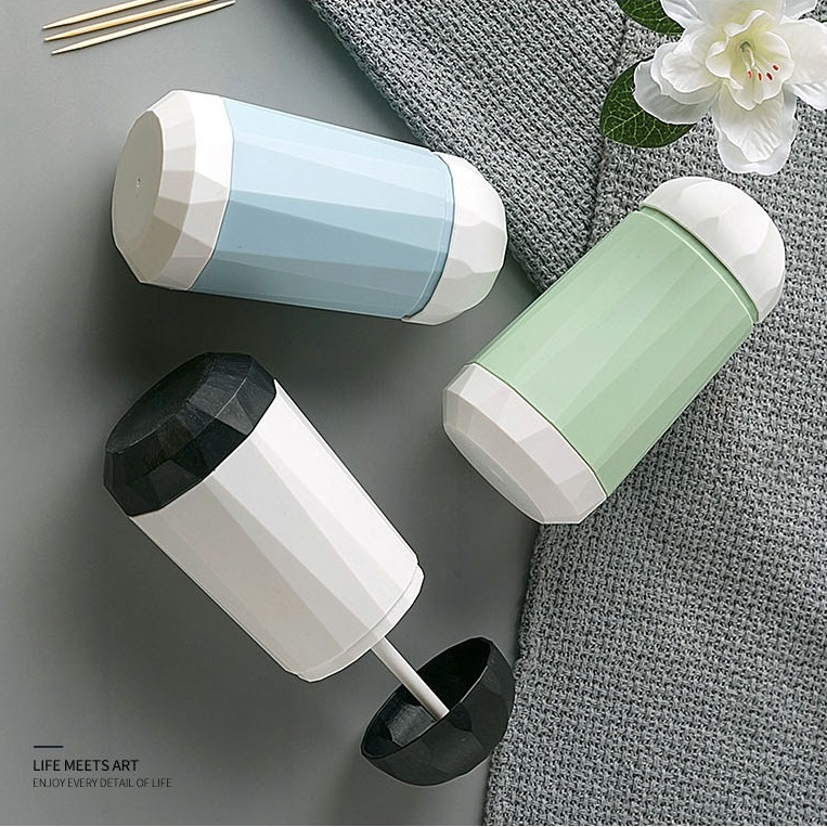 Hộp Đựng Tăm Cao Cấp Có Nắp Ấn Kiểu Hàn Quốc