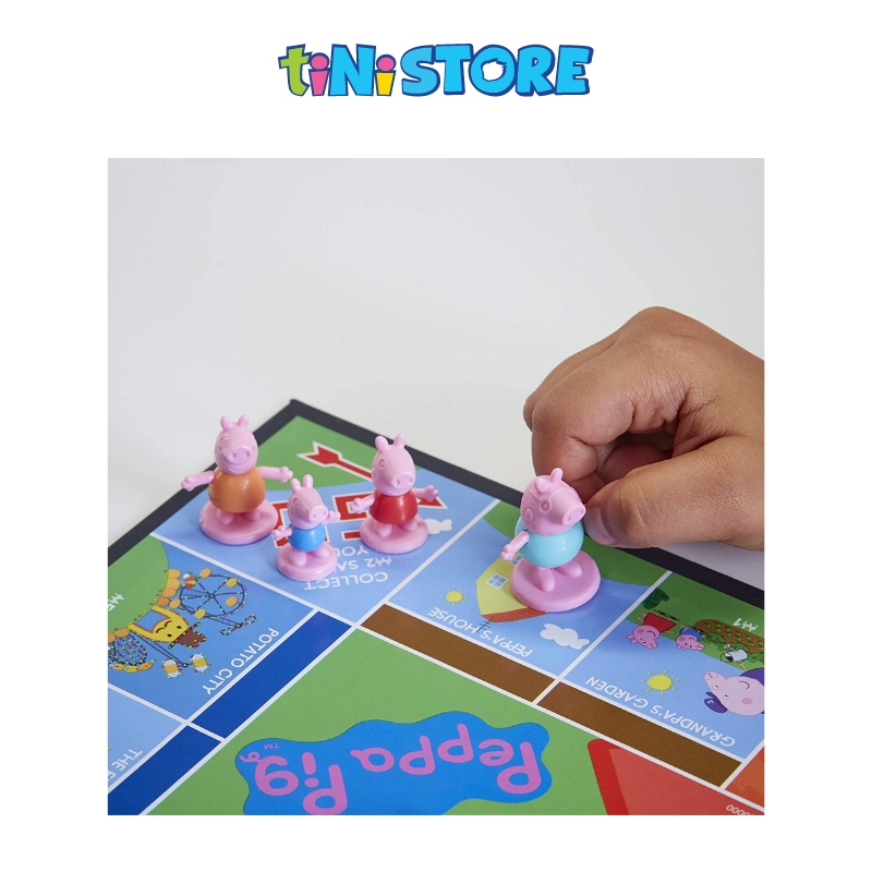 Bộ đồ chơi cờ tỷ phú hình Peppa Pig Monopoly