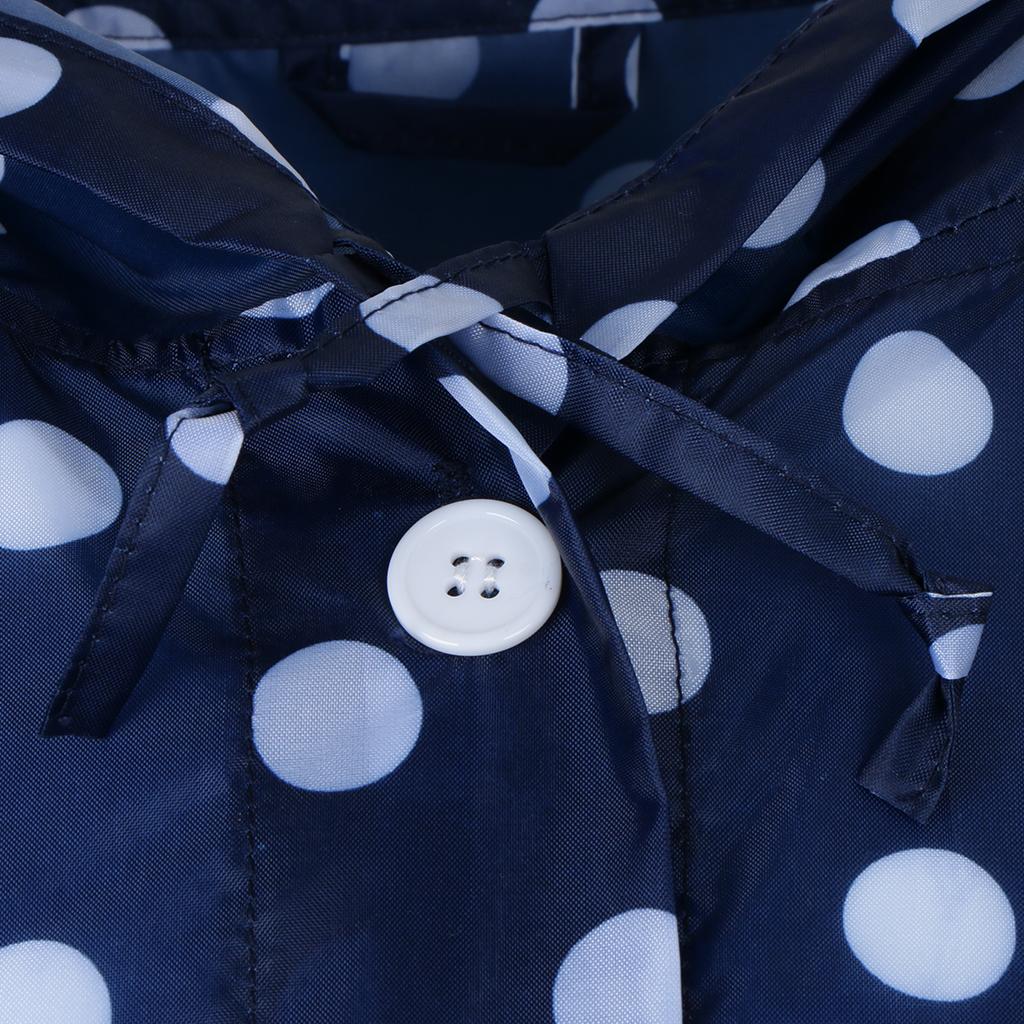 Prettyia Womens Lightweight Packable Outdoor Hooded Waterproof Rain Jacket