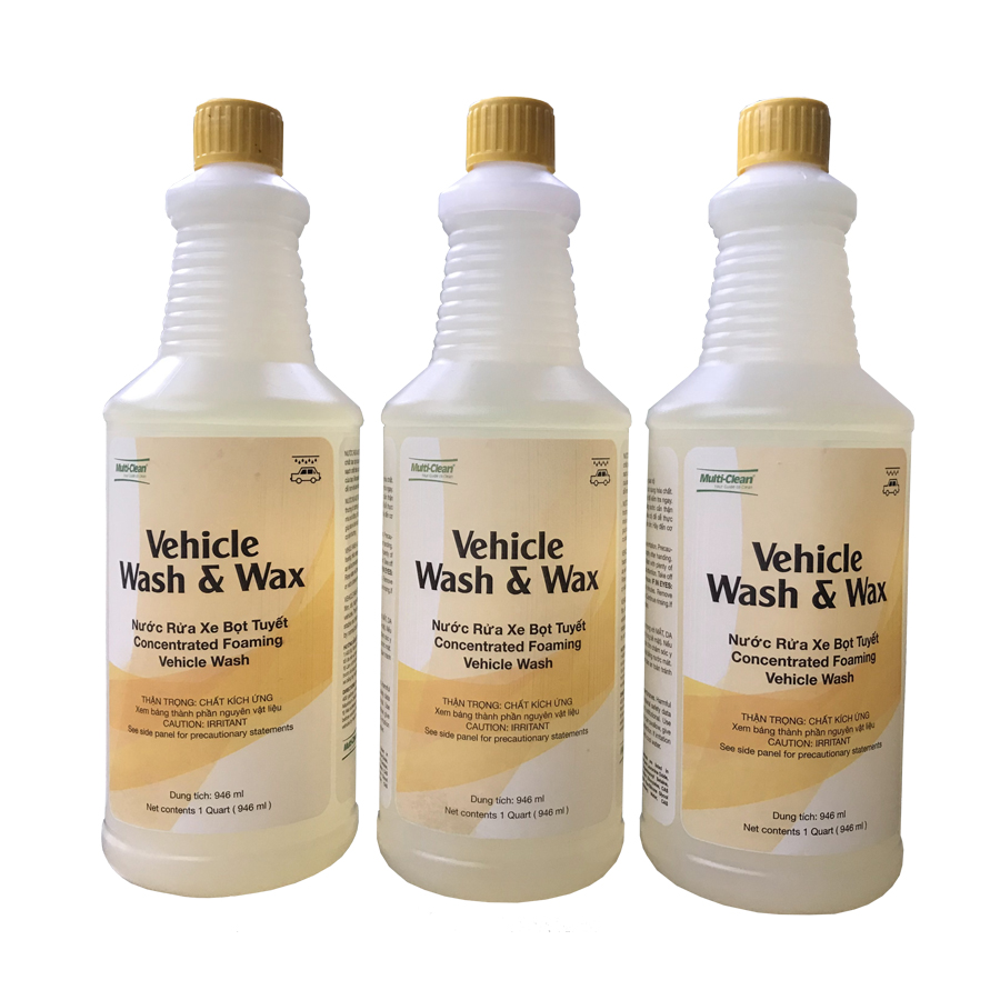 Nước Rửa Xe Bọt Tuyết Multiclean Vehicle Wash &amp;Wax