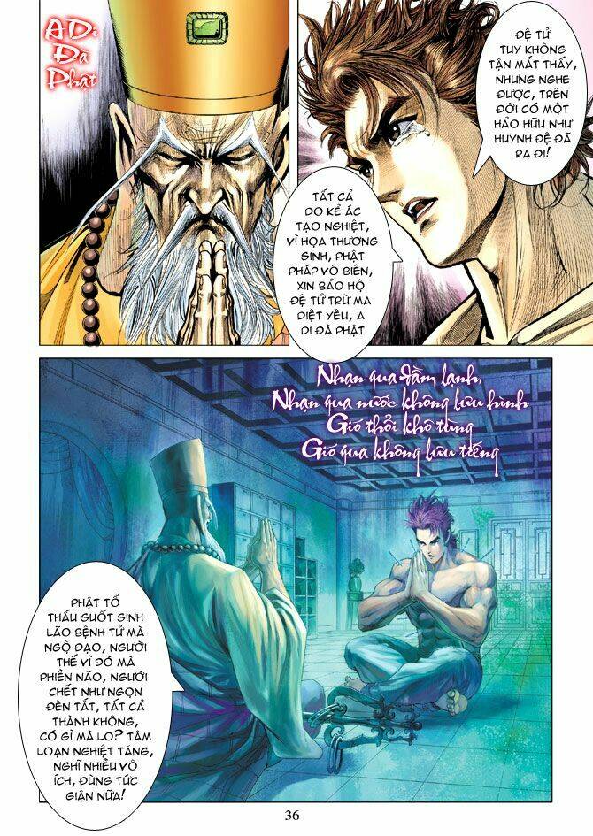thiên tử truyền kỳ 5 - như lai thần chưởng chapter 106 34