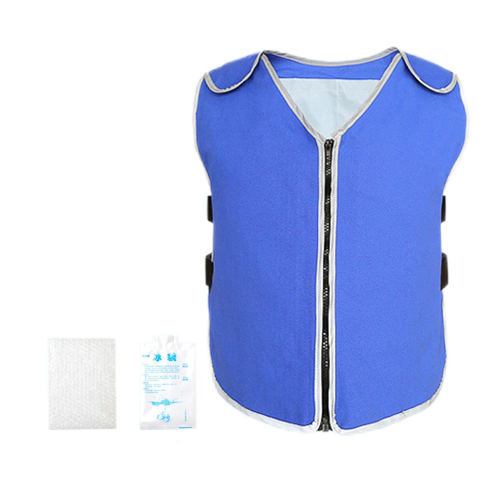 Cooling Vest with Reflective Strip Comfortable Cool Vest for Running Sport Unisex