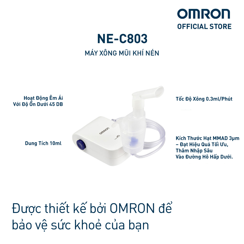 Máy xông mũi họng Omron NE-C803