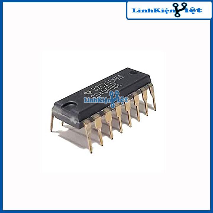 IC chức năng CD4046 16P hai loại CD4046BE, CD4046BM