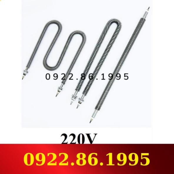 220V - 50cm Thanh nhiệt U sấy điện trở sấy khô không khí gia nhiệt cánh tản đốt nóng hàng nhập