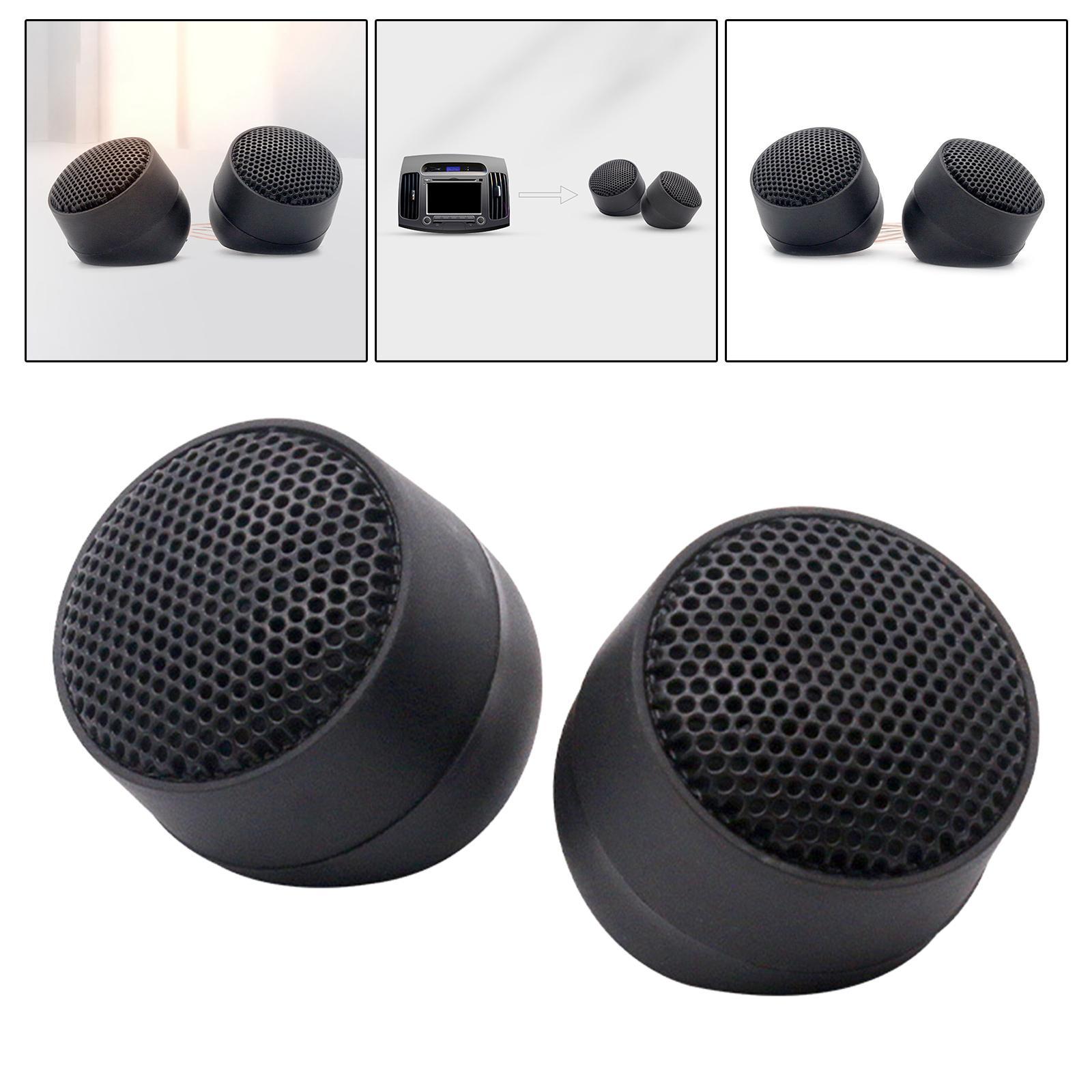 2 Pieces Car Loud Speakers Tweeter 200W Maximum Power Amplifier Horn for Vehicle