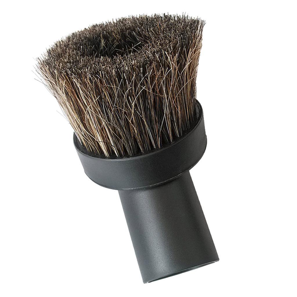 10Pcs 32mm Dia.Round Soft Dusting Brush Dust Tool Vacuum Cleaner Attachment