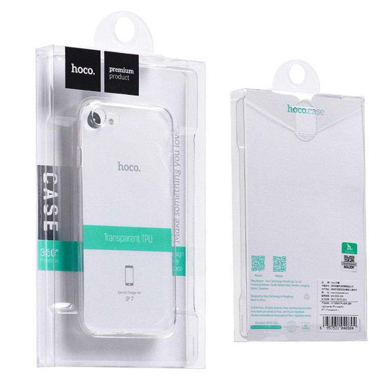 Ốp lưng iPhone Hoco dẻo trong suốt - Hàng Chính Hãng
