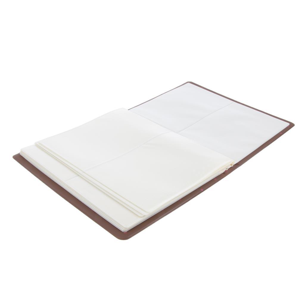 80 Photos 6"x 4" 4R Baby Photo Album Picture Storage Case Box Orange