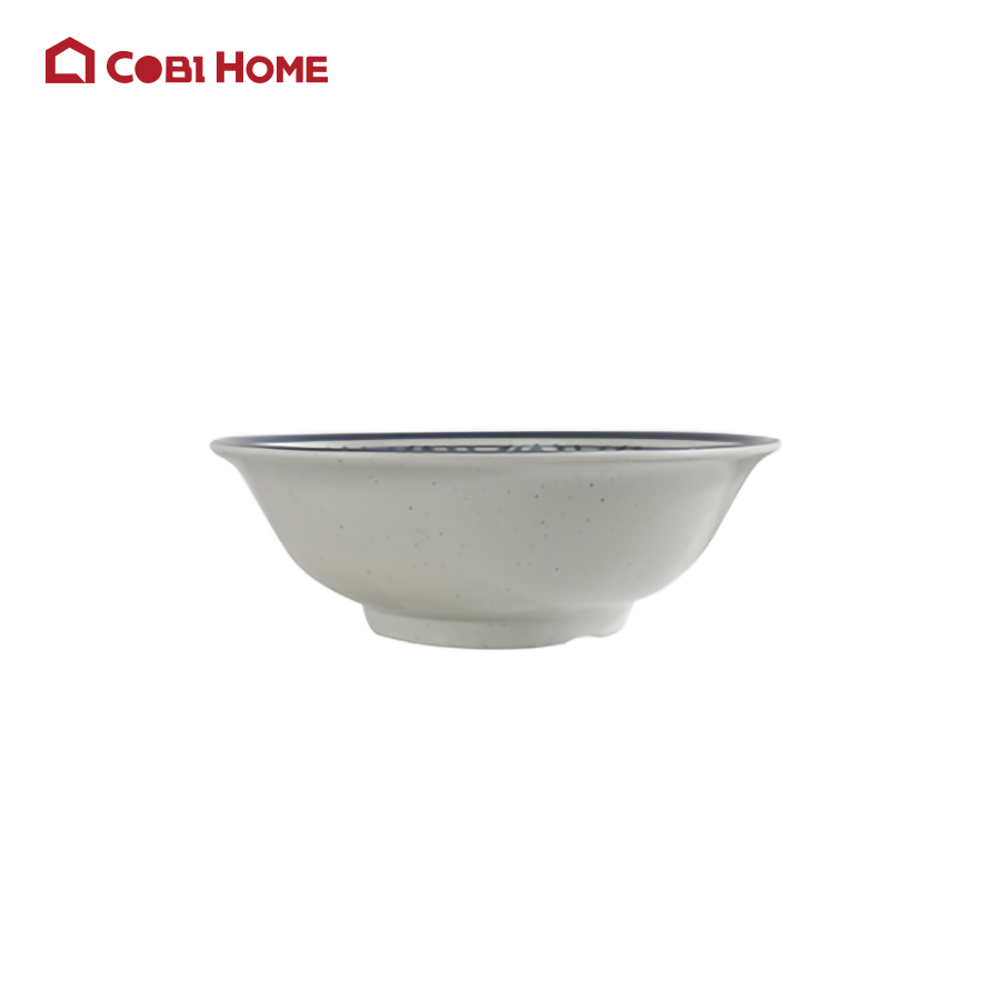 Tô tròn đựng canh tạo kiểu miệng rộng bằng melamine cao cấp