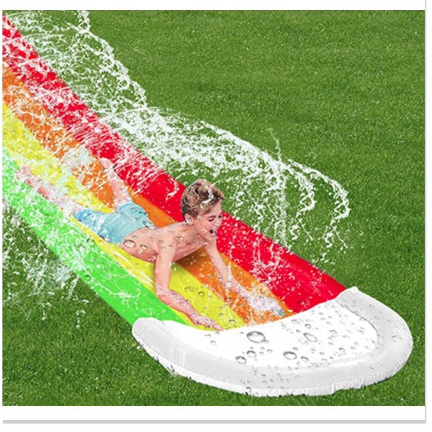 Phao trượt nước Rainbow Waterslide dài 4.8 mét