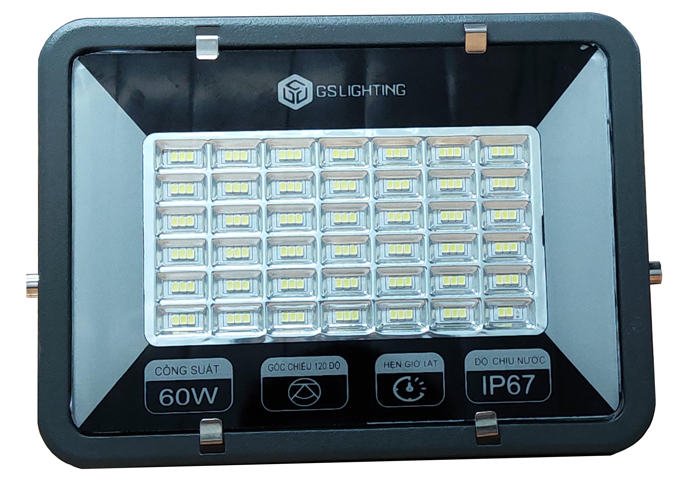 Đèn pha năng lượng mặt trời 60W Gslighting ( solar flood light)