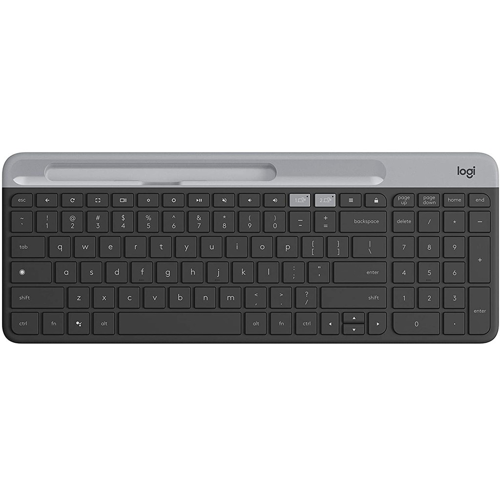 Bàn phím không dây Logitech K580 Slim (Graphite) - Hàng Chính Hãng