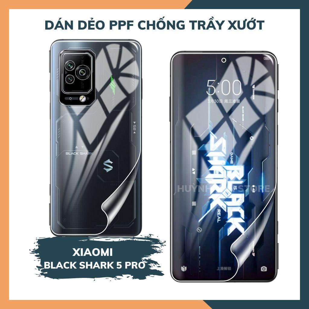 Miếng dán ppf black shark 5 pro trong suốt hoặc nhám chống vân tay bảo vệ camera mua 1 tặng 1 phụ kiện huỳnh tân store