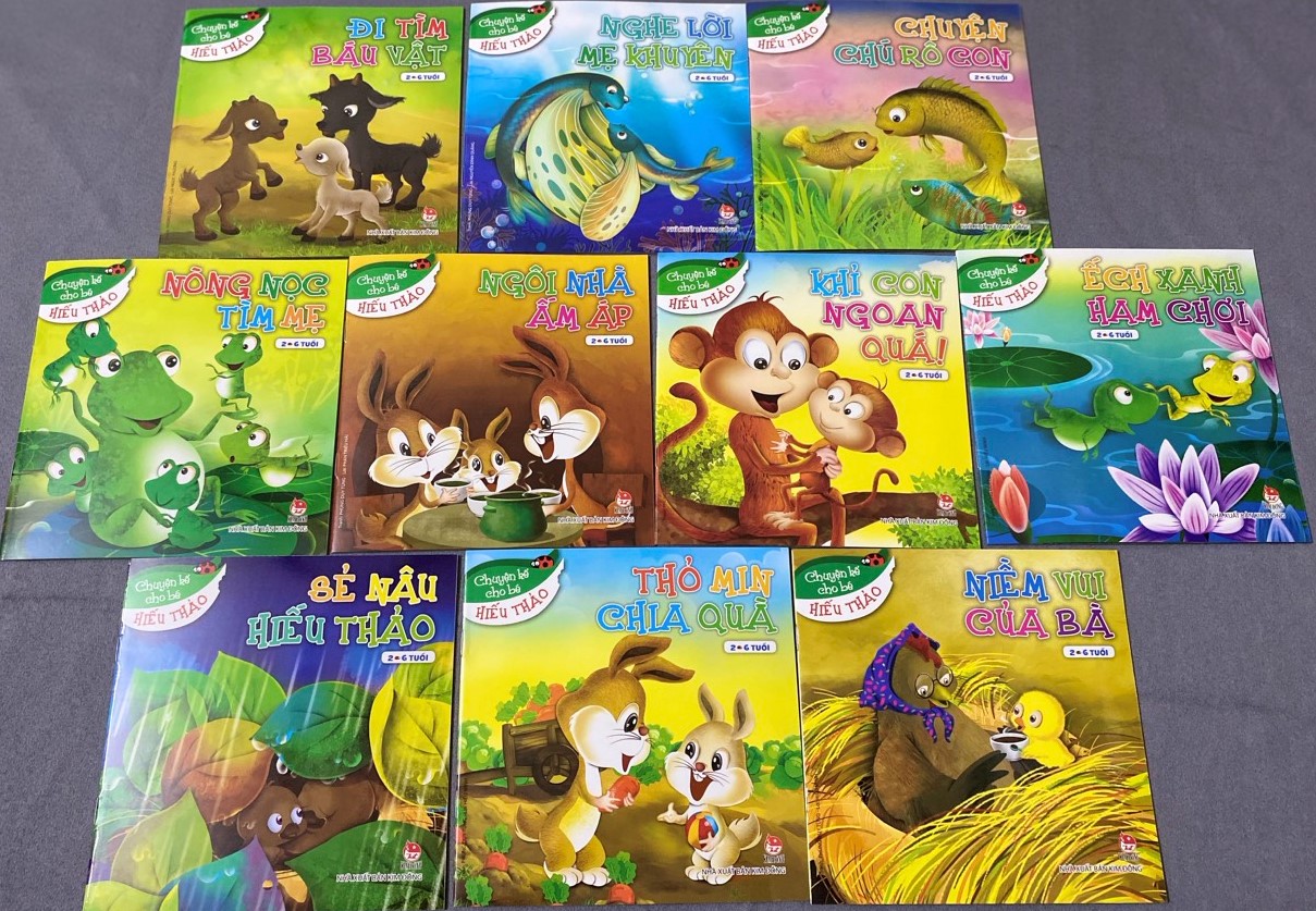 Bộ Chuyện Kể Cho Bé Hiếu Thảo