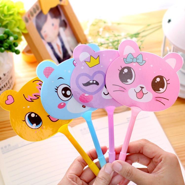 Bút Bi Kèm Quạt Nhựa Cầm Tay Cute 88236 Chợ Tốt Store