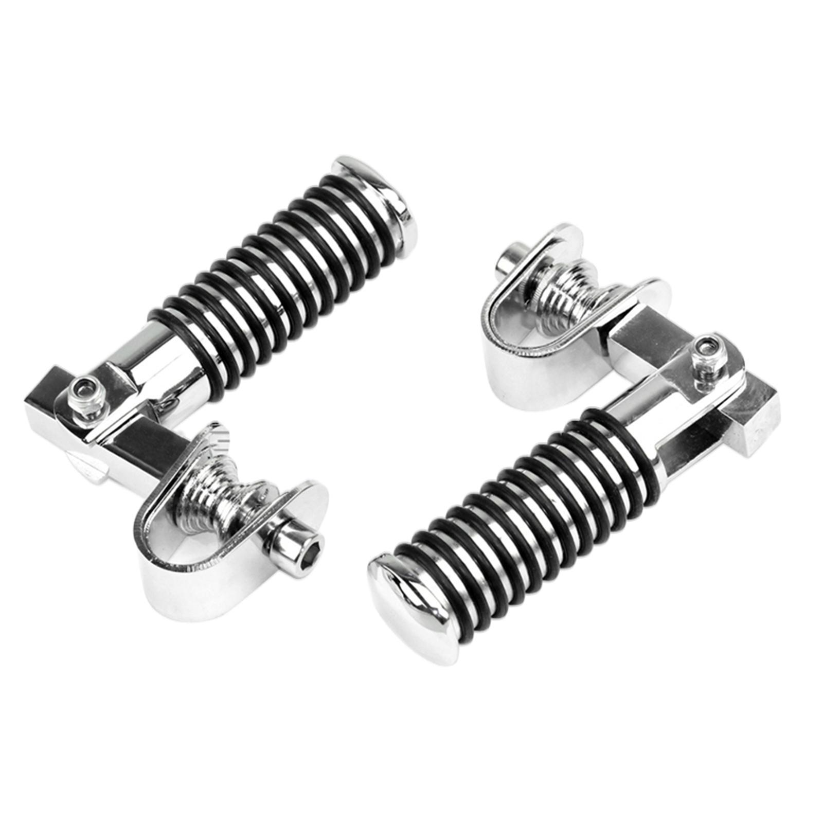 Universal Motorbike Foot Rests Replace Black