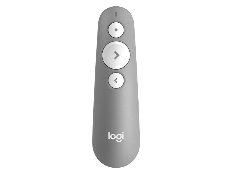 Bút trình chiếu Logitech R500S Bluetooth / Usb 2.4 GHz, con trỏ Laser 20m - Hàng Chính Hãng