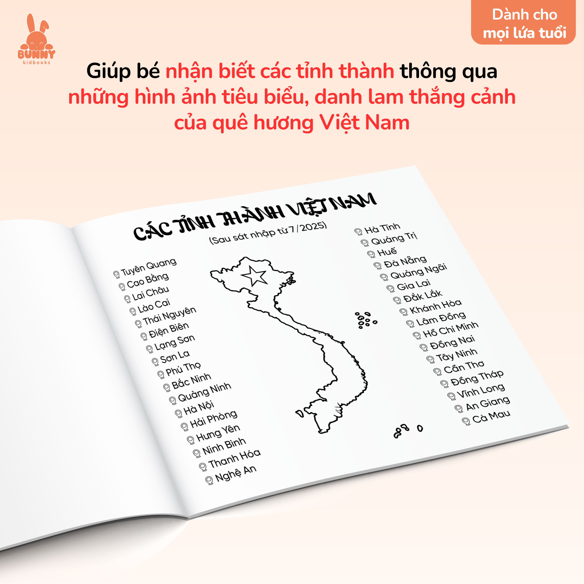 Sách Tô Màu Việt Nam: Em Yêu Tổ Quốc
