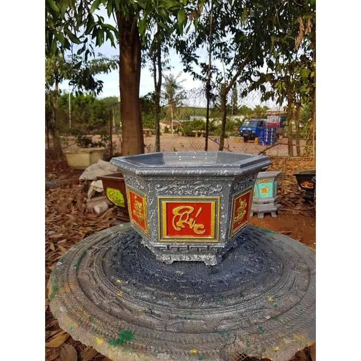 Khuôn đúc chậu lục giác 38