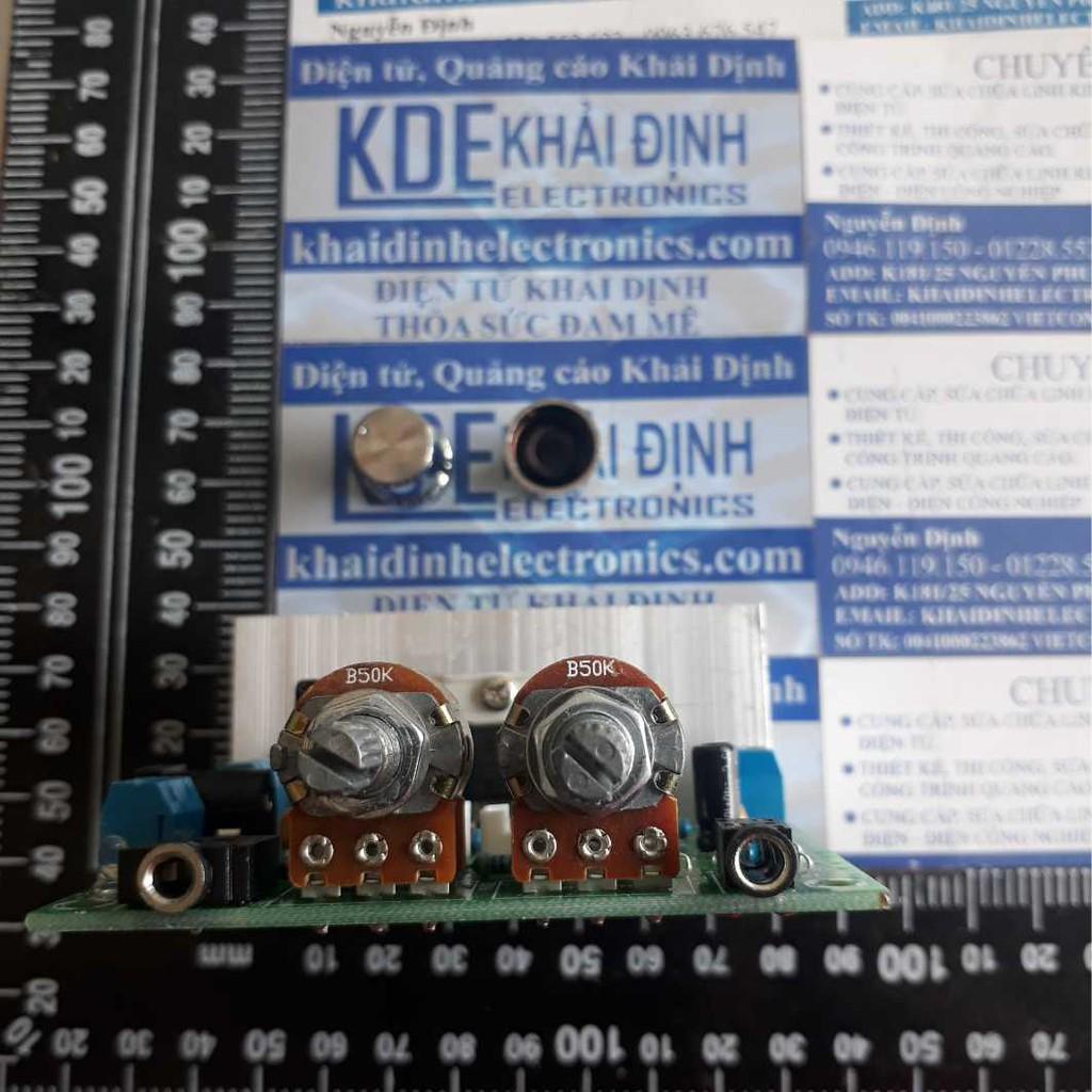 Module khuếch đại âm thanh AUDIO, MIC 2.0 TDA7297 15W+15W H6A4 kde3940