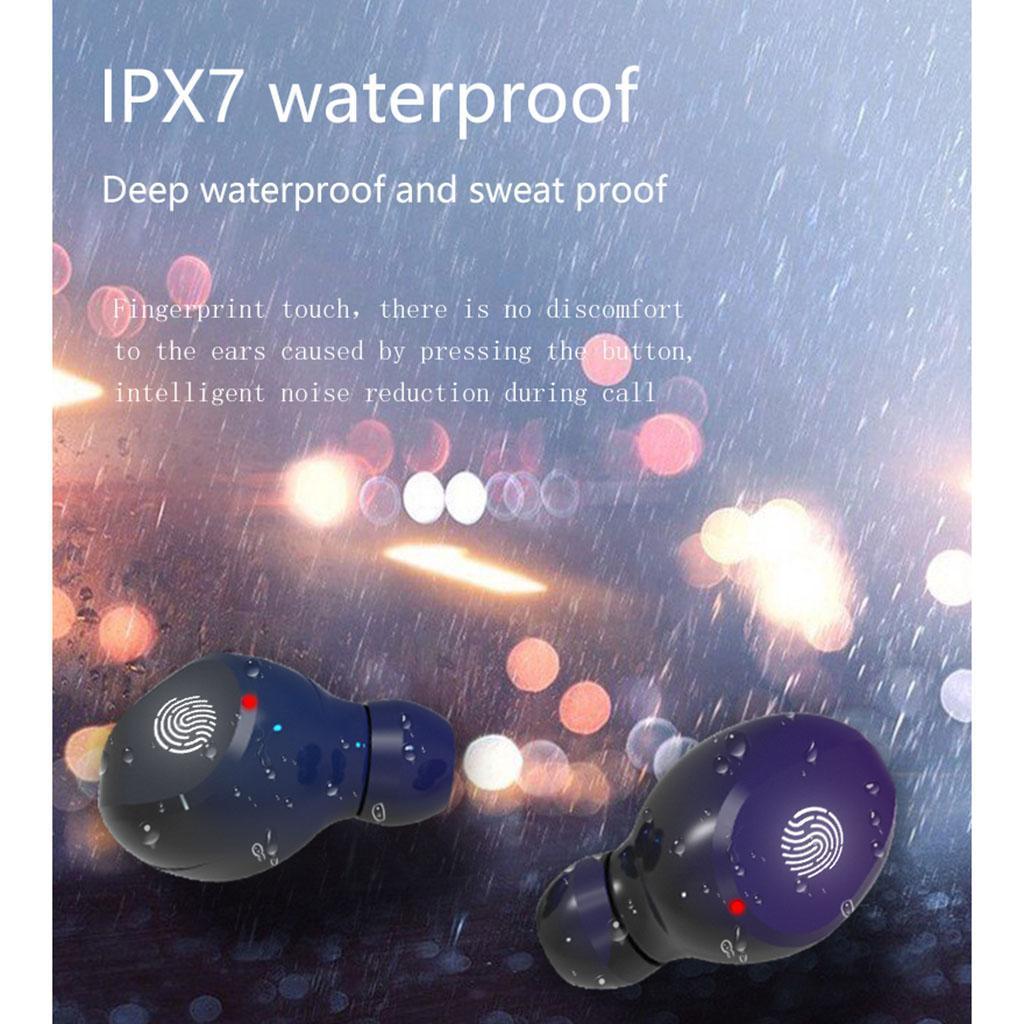 Sports Bluetooth Earbuds Wireless Earphone Stereo Headphone with Fan