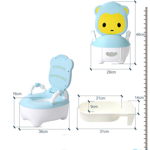 Ghế bô vệ sinh đáng yêu cho bé