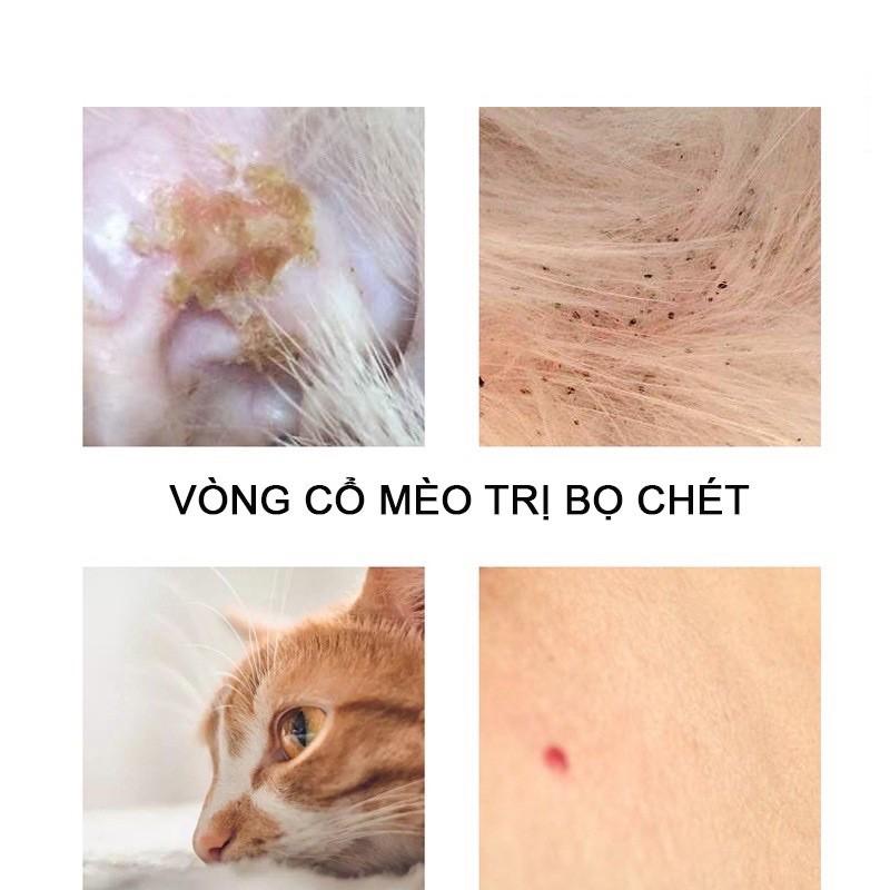 Vòng Cổ Chống Ve Rận Cho Chó Mèo