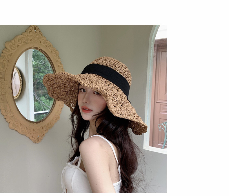 Nón Vành Đi Biển Bằng Cói N5