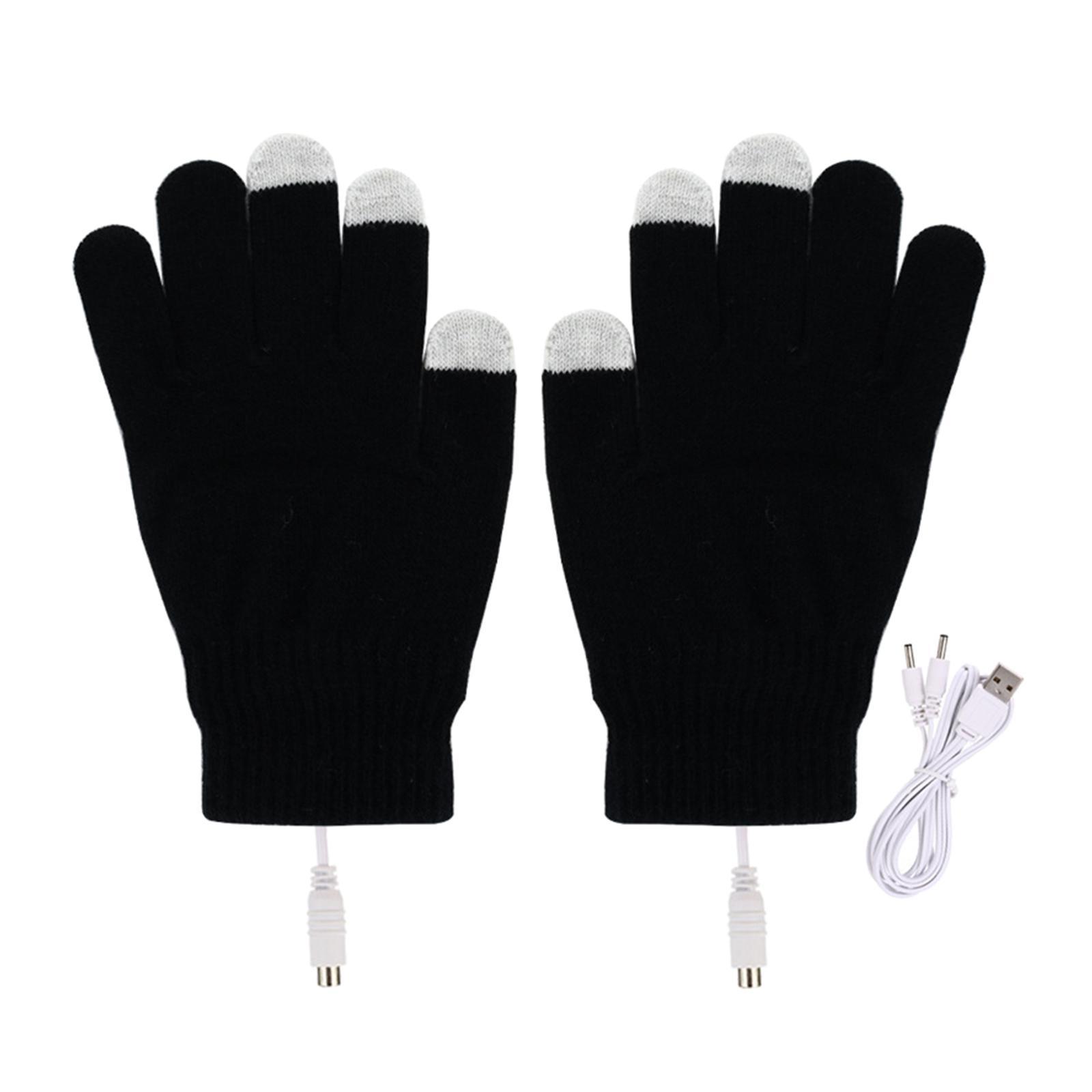Electric USB Heating  Full Hands Sports for  Men Winter Gift