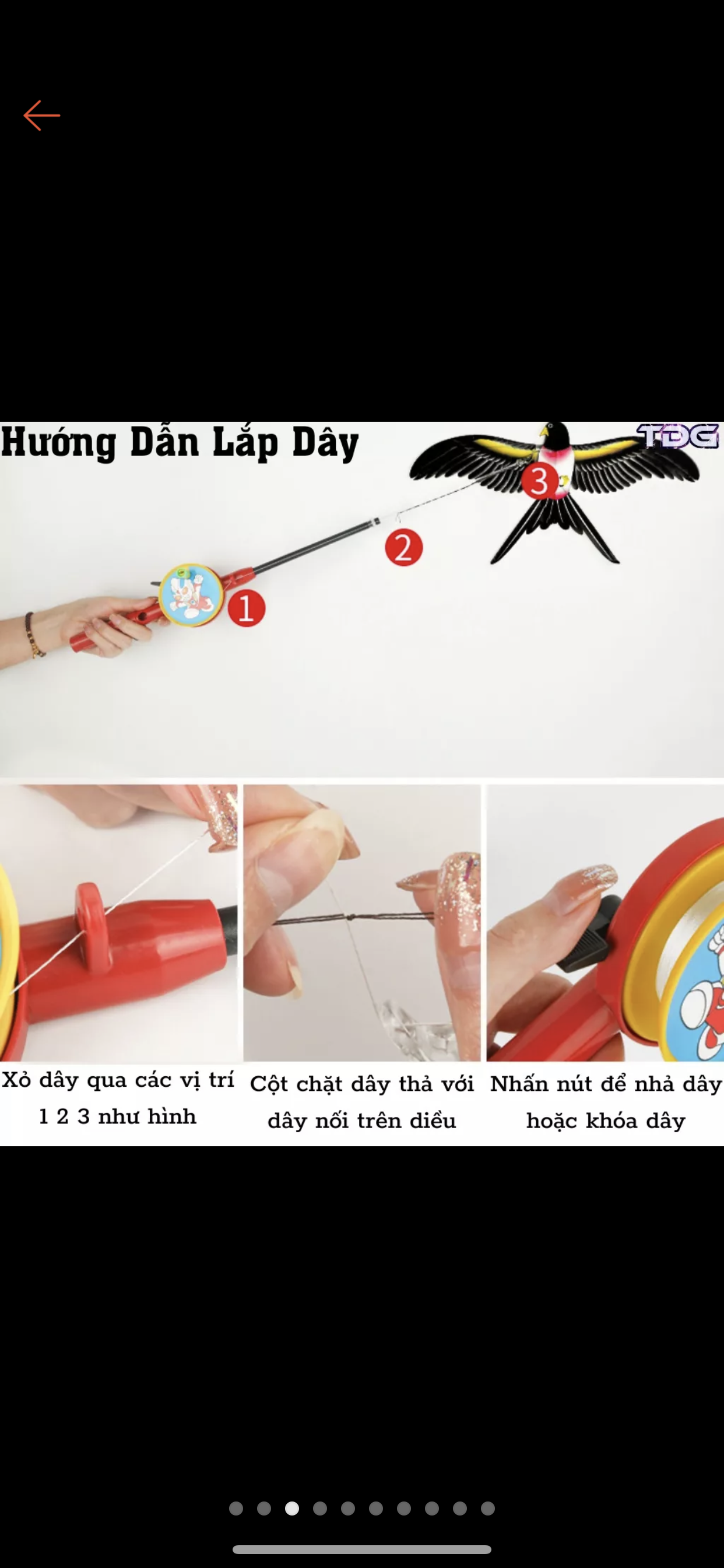 Diều mini con vật cho bé ( giao mẫu ngẫu nhiên)