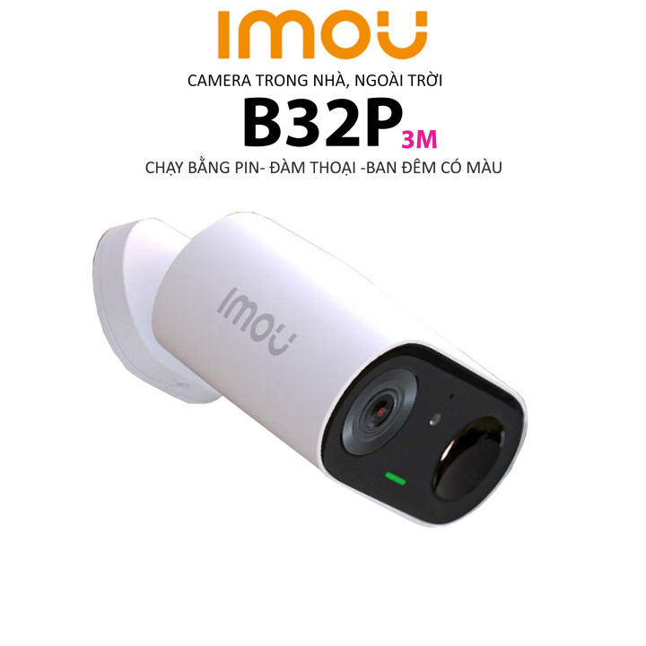 Camera Wi-Fi IMOU Cell Go IPC-B32P-V2 3MP dùng Pin - Ch.ính/Hãng