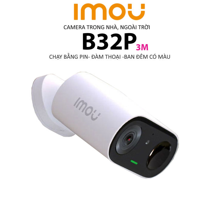 Camera Wi-Fi IMOU Cell Go IPC-B32P-V2 3MP dùng Pin - Ch.ính/Hãng