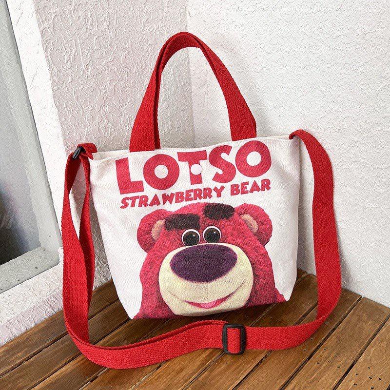 Túi Xách Nữ Hình Gấu Túi Đeo Chéo Lotso Bear