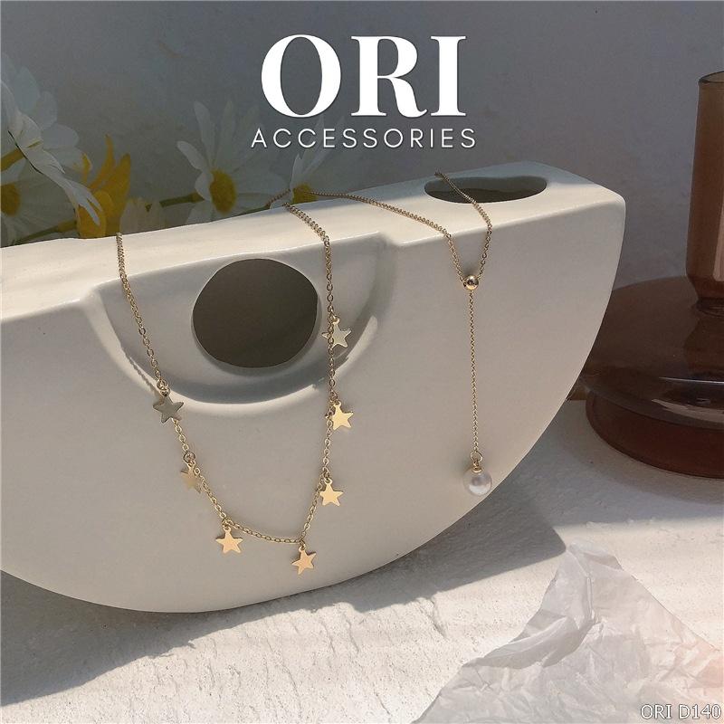 Dây chuyền Choker nữ The Galaxy thời trang độc đáo ORI ACCESSORIES D140
