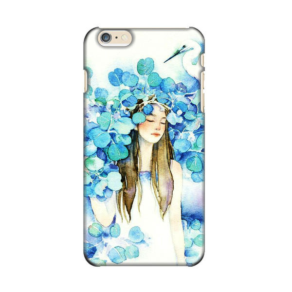 Ốp Lưng Dành Cho Điện Thoại iPhone 6 Plus - Cô Gái Lá Xanh