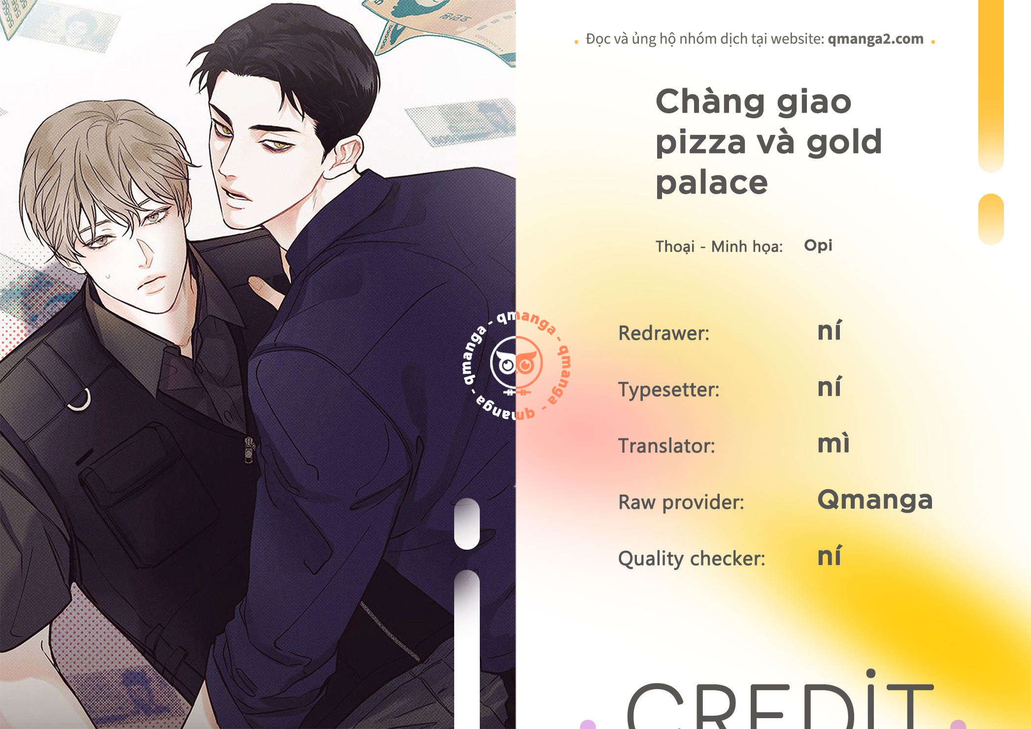 Người giao Pizza và Gold Palace chapter 17