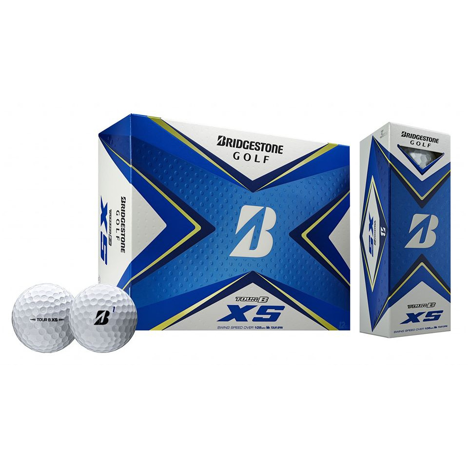 Bóng gôn Bridgestone Tour B XS - Blue Hộp 12 quả